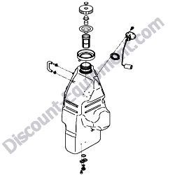 772A77-14100 FUEL TANK ASSEMBLY Yanmar ViO27-5B Excavator