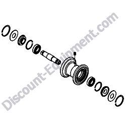 172B03-37300 LOWER ROLLER ASSEMBLY Yanmar ViO27-5B Excavator