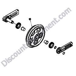 772458-37100-2 IDLER ASSEMBLY Yanmar ViO27-5B Excavator SEE PART NUMBER 172458-37061