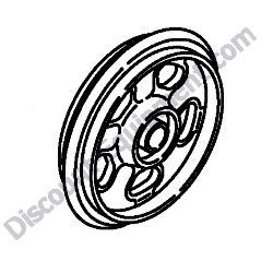 172458-37101-2 IDLER ASSEMBLY Yanmar ViO27-5B Excavator