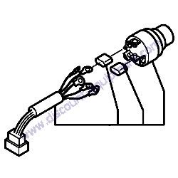 172A47-17211 KEY CYLINDER ASSEMBLY Yanmar ViO55-5B Excavator
