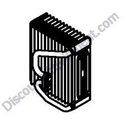 1E9110-80160 EVAPORATOR Yanmar ViO55-5B Excavator