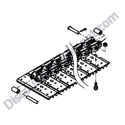 172A79-38400 TRACK SHOE ASSEMBLY 400 LEFT Yanmar ViO55-5B Excavator
