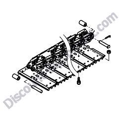 172A79-38420 TRACK SHOE ASSEMBLY 400 RIGHT Yanmar ViO55-5B Excavator