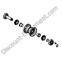 172A81-37300 LOWER ROLLER ASSEMBLY Yanmar ViO55-5B Excavator