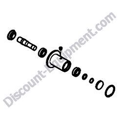 172461-37501 CARRIER ROLLER ASSEMBLY Yanmar ViO55-5B Excavator