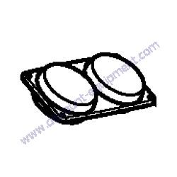 1E8545-80940 GRILLE DUCT Yanmar ViO55-5B Excavator