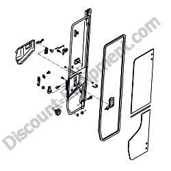 172459-67831 DOOR ASSEMBLY Yanmar ViO55-5B Excavator