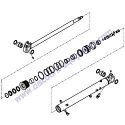 172A47-72302-N ARM CYLINDER ASSEMBLY Yanmar ViO55-5B Excavator