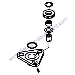 172425-73420 CARRIER KIT Yanmar ViO55-5B Excavator