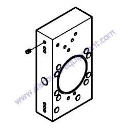 172A47-75600 END COVER ASSEMBLY Yanmar ViO55-5B Excavator