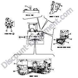 REF #1 - 172B04-08170 LABEL SET INSIDE US Yanmar ViO45-6A Excavator