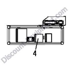 REF #4 – 172437-03242 LABEL CRAWLER Yanmar ViO45-6A Excavator