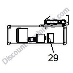 REF #29 – 172B04-03430 LABEL GREASING EX Yanmar ViO45-6A Excavator