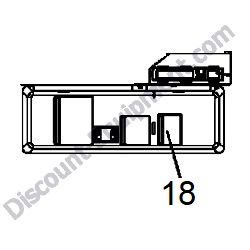 REF #18 – 172B04-03430 LABEL GREASING EX Yanmar ViO45-6A Excavator