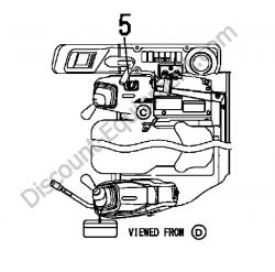 REF #5 – 172A69-03220 LABEL ACCELERATOR Yanmar ViO45-6A Excavator