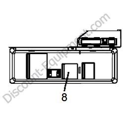 REF #8 – 172437-03242 LABEL ADJUST CRAWLER Yanmar ViO45-6A Excavator