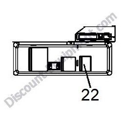 REF #22 – 172B04-03430 LABEL GREASING EX Yanmar ViO45-6A Excavator