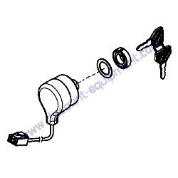194940-52111 (194940-52110) STARTING SWITCH Yanmar ViO45-6A Excavator