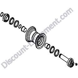 172B34-37300 LOWER ROLLER ASSEMBLY Yanmar ViO45-6A Excavator