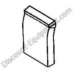 172B04-65350 SPONGE BONNET A B Yanmar ViO45-6A Excavator