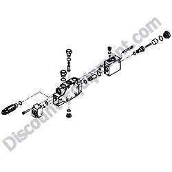 172B02-74890 LOCK VALVE ASSEMBLY Yanmar ViO45-6A Excavator