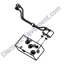 172460-73431 SOLENOID VALVE ASSEMBLY Yanmar ViO45-6A Excavator