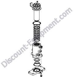 172B02-73800 SWIVEL JOINT ASSEMBLY Yanmar ViO45-6A Excavator