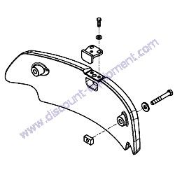 172B04-09200 ADDITIONAL WEIGHT ASSEMBLY Yanmar ViO45-6A Excavator