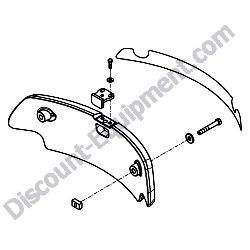 172B04-08680 ADDITIONAL WEIGHT KIT Yanmar ViO45-6A Excavator