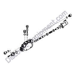 172B02-74850 PTO VALVE ASSEMBLY Yanmar ViO45-6A Excavator