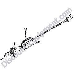 172B03-74160 CONFLUX SECTION ASSEMBLY Yanmar ViO45-6A Excavator