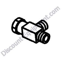 172B03-76620 CONNECTOR 3-G1/4 Yanmar ViO45-6A Excavator