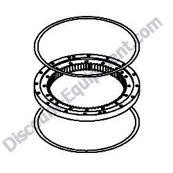 172458-57601-2 BEARING SWING Yanmar ViO27-5B Excavator