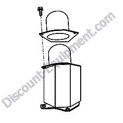 172A46-61431 TAIL COVER ASSEMBLY Yanmar ViO27-5B Excavator