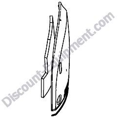 172A46-65601-2 BONNET ASSEMBLY Yanmar ViO27-5B Excavator