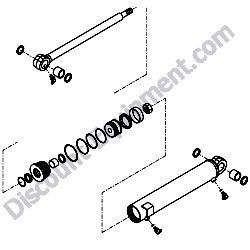 172A46-72700 SWING CYLINDER ASSEMBLY Yanmar ViO27-5B Excavator