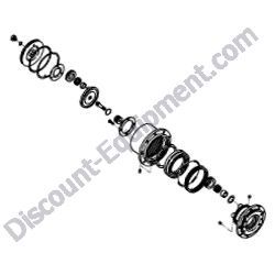 172457-73720 REDUCTION GEAR Yanmar ViO27-5B Excavator