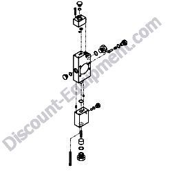 172A47-75610 BOOM LOCK VALVE ASSEMBLY Yanmar ViO27-5B Excavator
