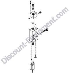 172A44-74190 CONFLUENCE SECTION ASSEMBLY Yanmar ViO27-5B Excavator