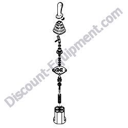 172463-74521 VALVE ASSEMBLY LEFT Yanmar ViO27-5B Excavator