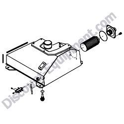 772A46-75110 RESERVOIR TANK ASSEMBLY Yanmar ViO27-5B Excavator