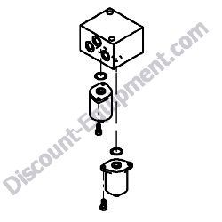 172A79-74500 PTO VALVE ASSEMBLY Yanmar ViO27-5B Excavator