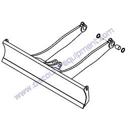 172A24-94101-2 BLADE ASSEMBLY Yanmar ViO27-5B Excavator