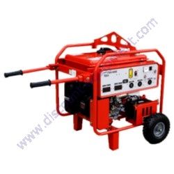 Multiquip GA6HRSNC Generator 6kW Honda Wheel Kit Elec Start NON-CARB **FOR SHIPPING TO OTHER 49 STATES-NOT CALIFORNIA**