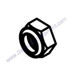 05273 NUT NYLOCK 5/16-18 NC ZINC Barreto 825TKL Mini Track Loader