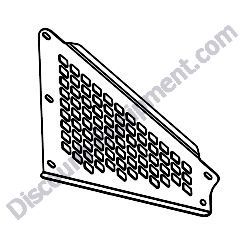 13136R R1 SIDE SCREEN RH Barreto 825TKL Mini Track Loader