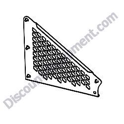 13136L R1 SIDE SCREEN LH Barreto 825TKL Mini Track Loader