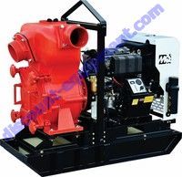 Multiquip MQ62TKS Pump Trash, 6", Skid Mounted 16 Gal, 1,190 GPM, KOHLER KDW 1404 Tier 4 Final Diesel