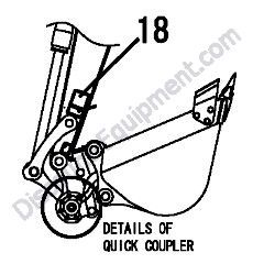 REF #18 - 172472-03230 LABEL OPERATION Yanmar ViO80 Excavator